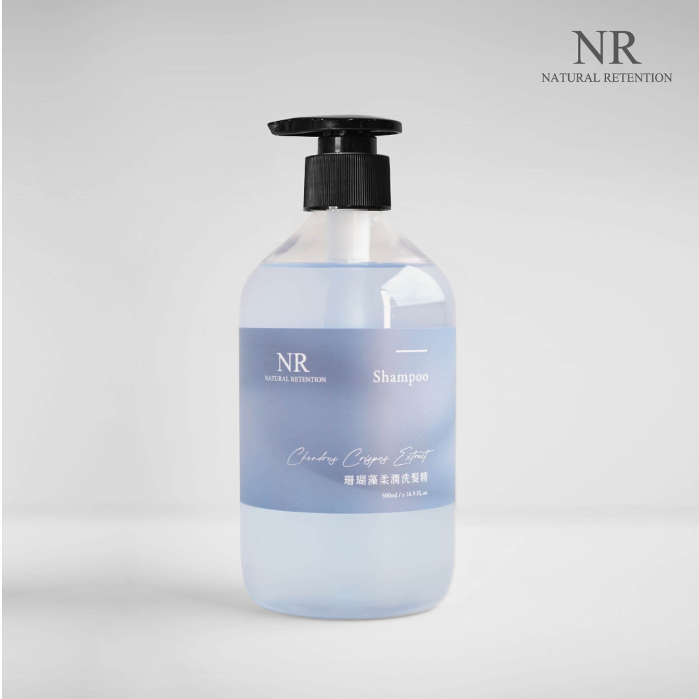 獨家代理-NR三點水 珊瑚藻柔潤洗髮精500ml